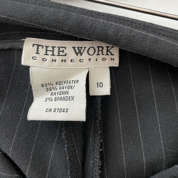 Pinstripe Dresspants, black - Picture 3 of 3